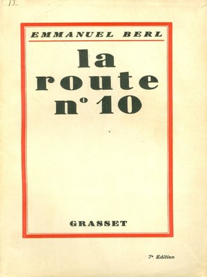 cover image of La route n°10
